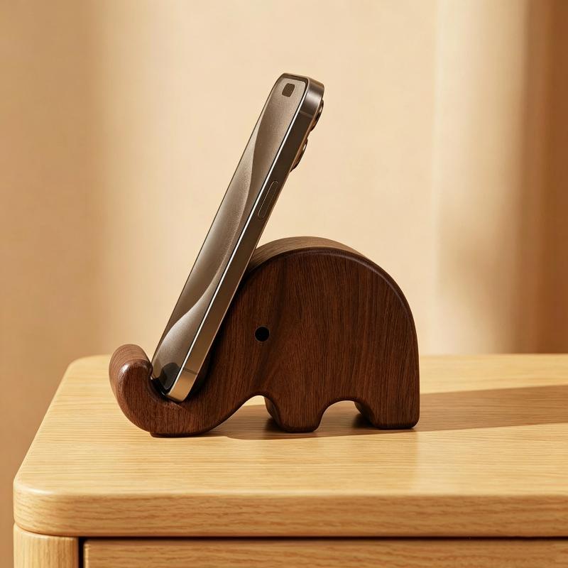 Display Stand Wood - Support de téléphone en bois massif