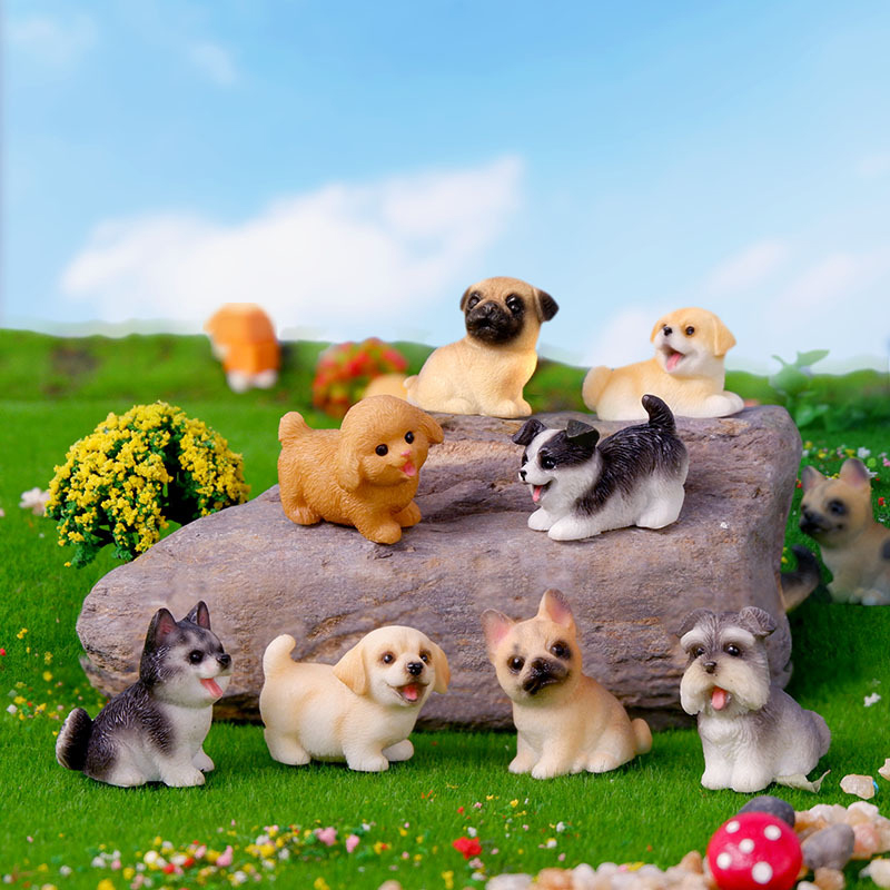 Bonsai Garden Miniature - Figurine miniature artisanale en résine, 1/4