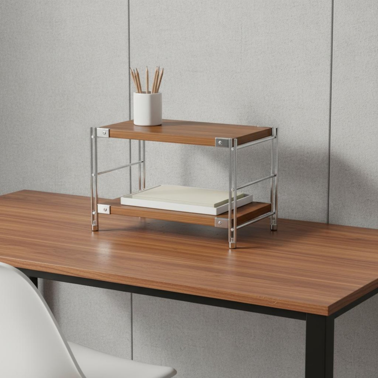 Étagère étroite autoportante e - Display Stand Wood avis et prix