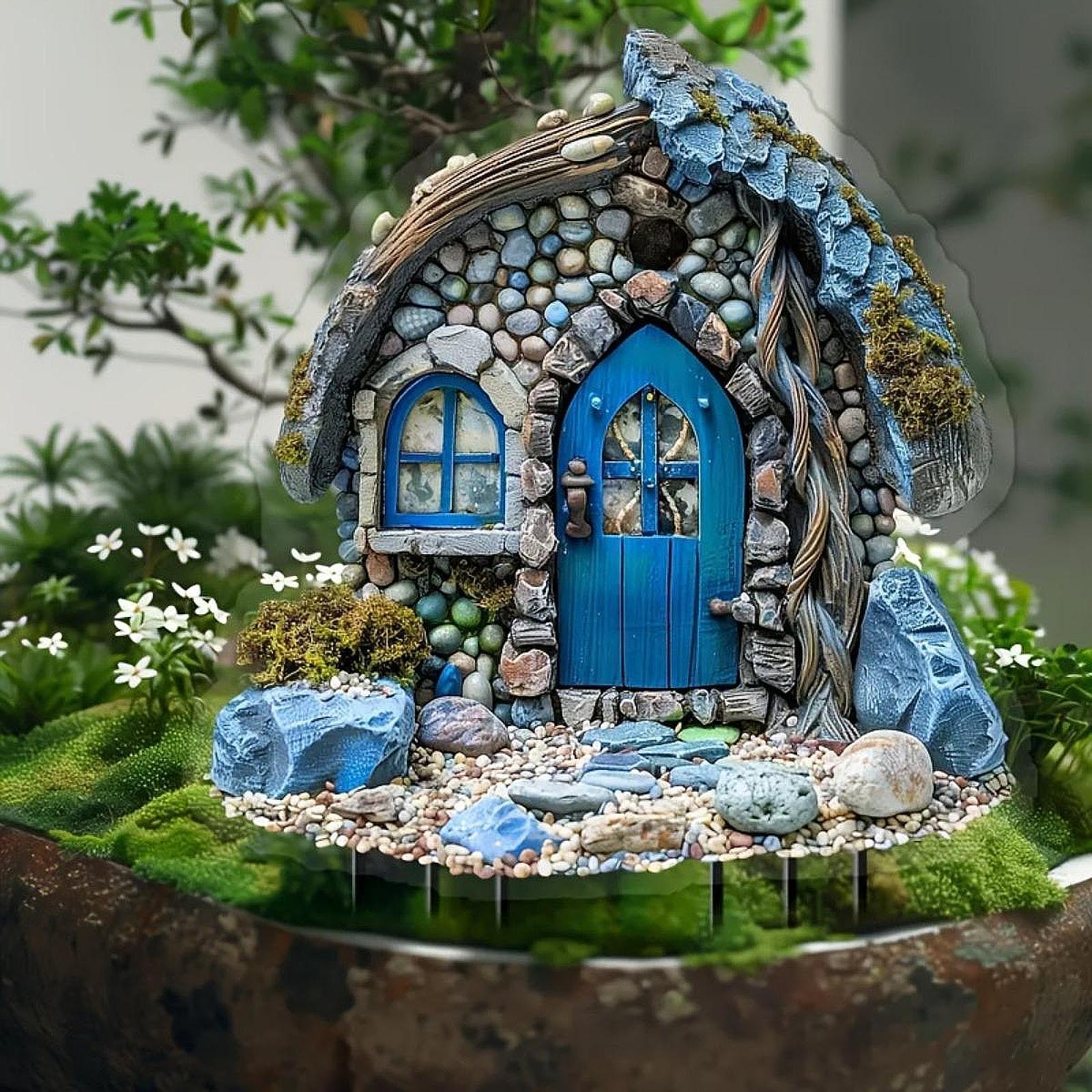 Piquet décoratif de jardin 2D  - Bonsai Garden Backyard avis et prix