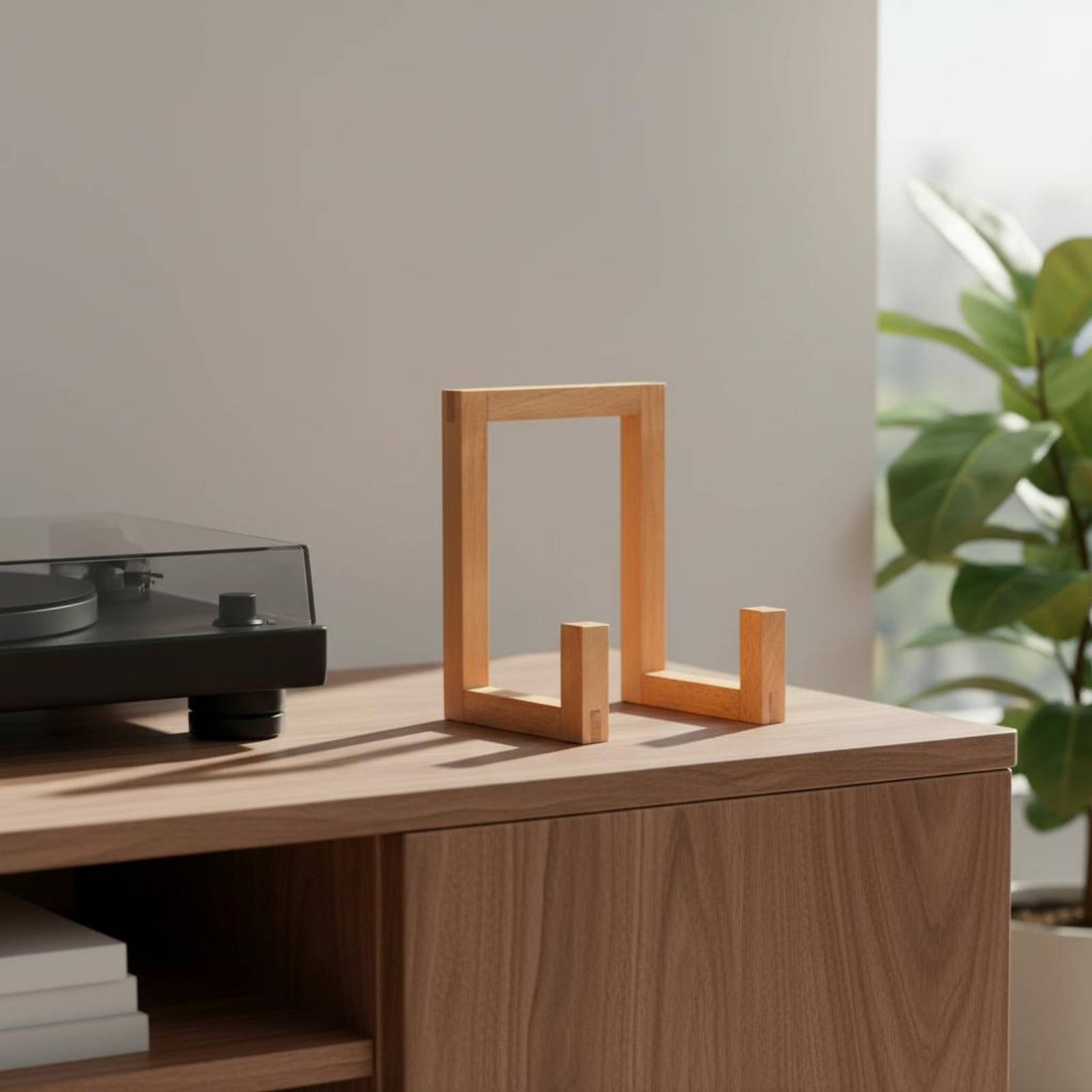 Support en bois pour vinyles,  - Display Stand Wood avis et prix