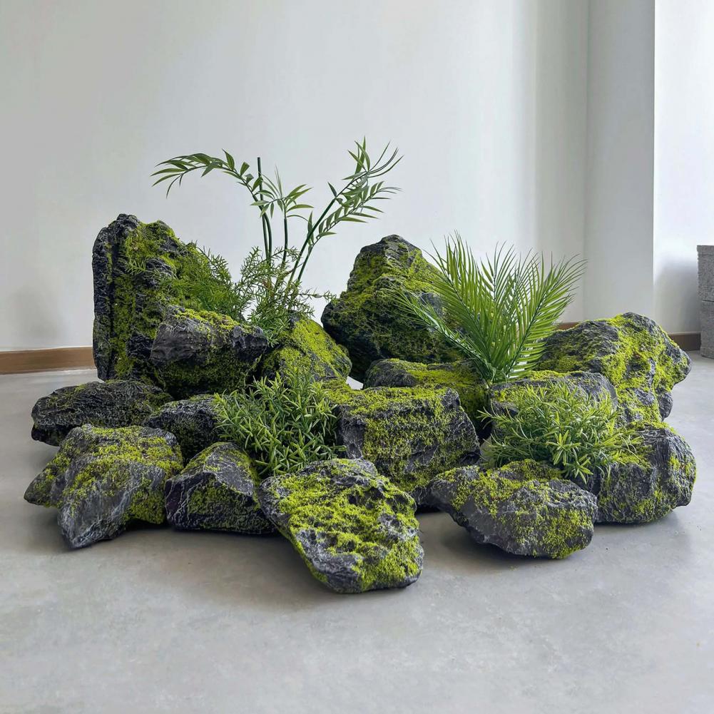 Roches artificielles en mousse - Bonsai Garden Backyard avis et prix