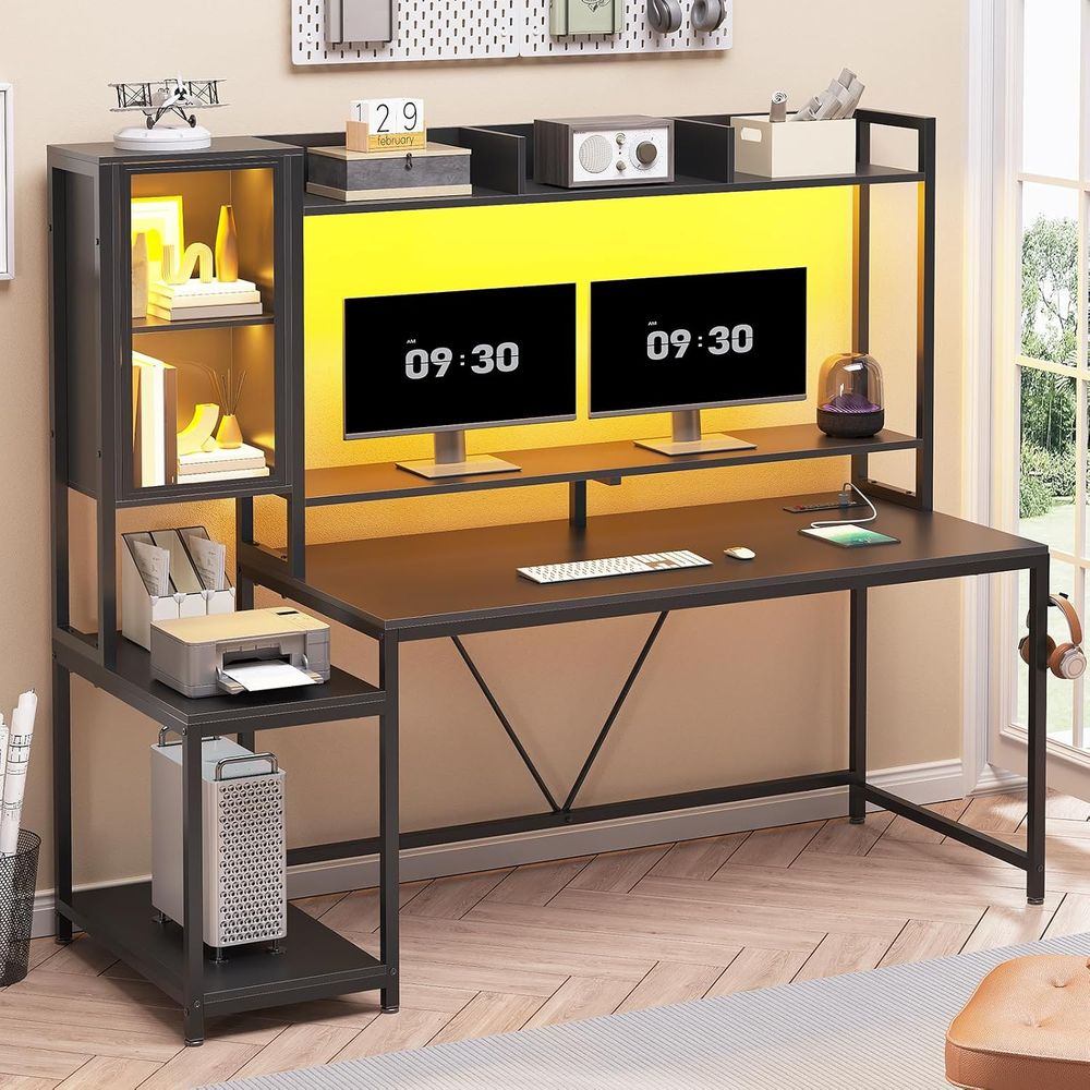 Bureau de jeu de 60 pouces ave - Display Stand Wood avis et prix