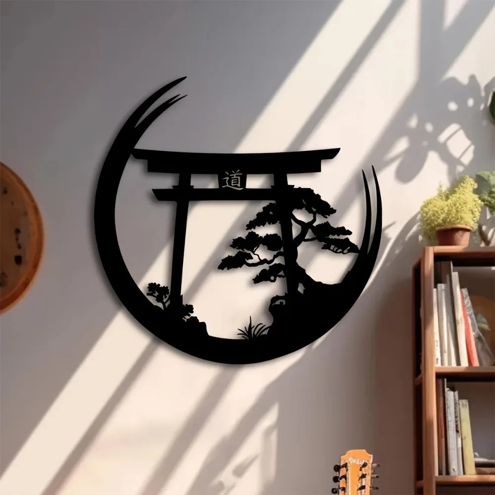 Art mural en métal Torii japon - Bonsai Garden Decor avis et prix