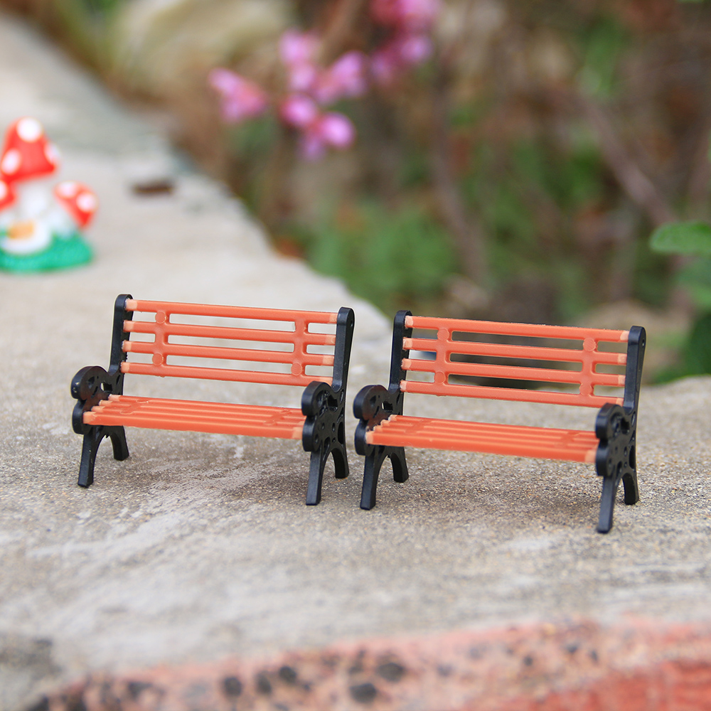 Tabourets de banc miniatures e - Bonsai Garden Miniature avis et prix