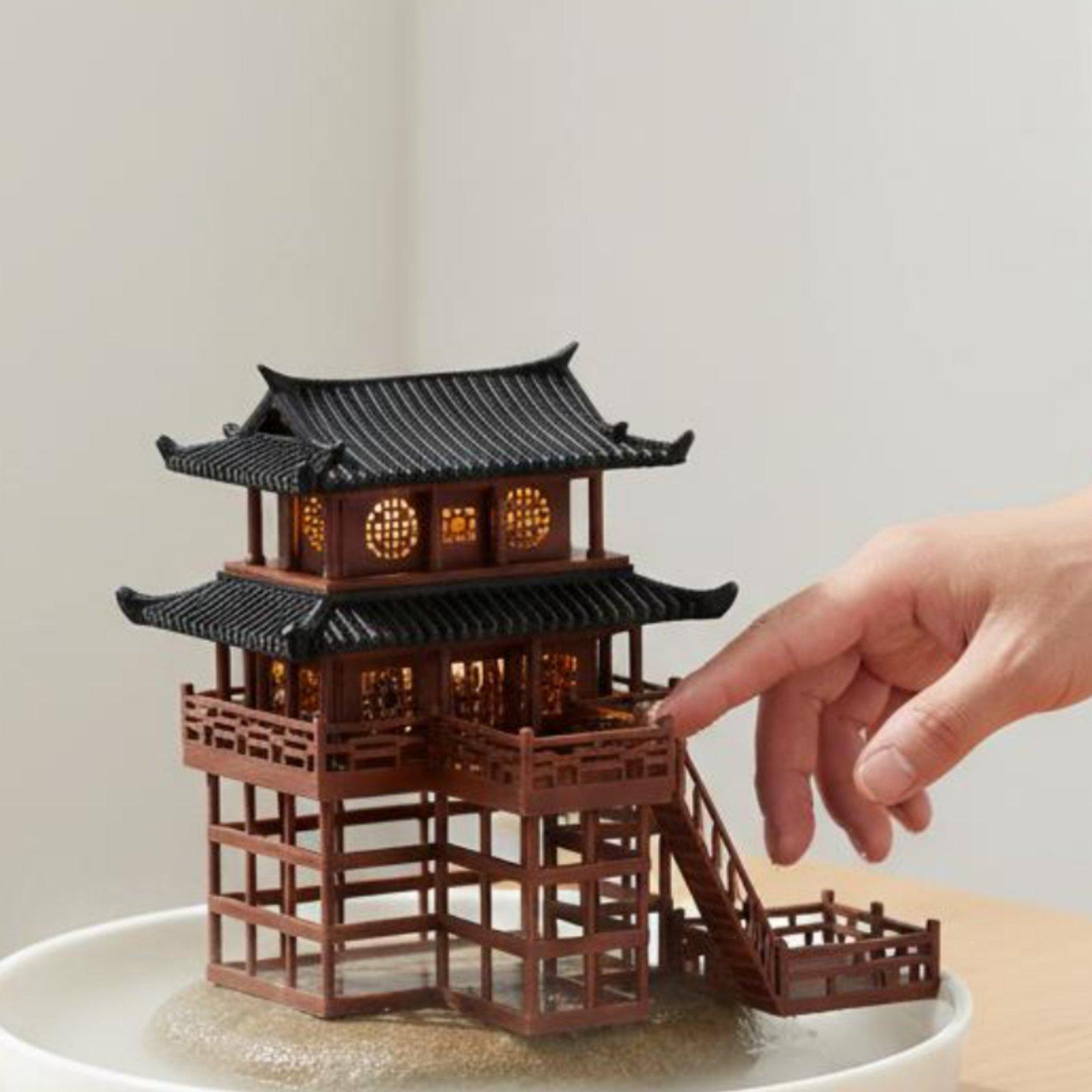 Mini-pagode en plastique pour  - Bonsai Garden Usa avis et prix