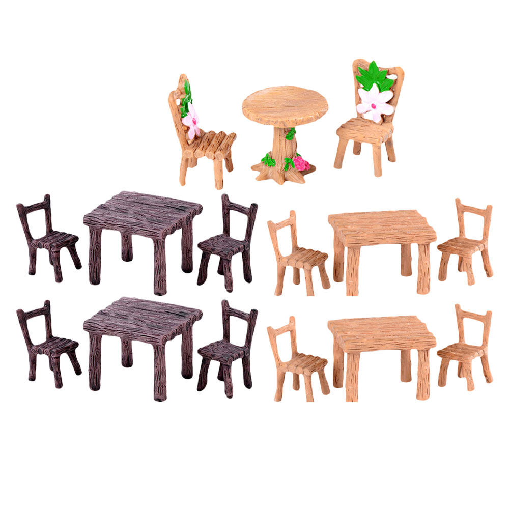 5 ensembles de mini chaises et - Bonsai Garden Decor avis et prix